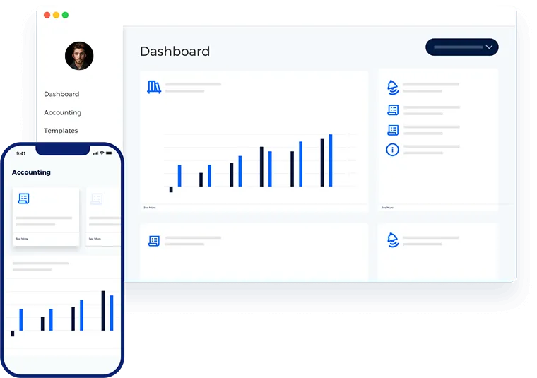 Air Corporate accounting dashboard