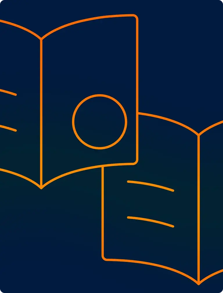 Visa and work permit illustration