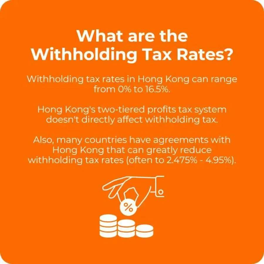 Overview of Hong Kong withholding tax: which income types are exempt and which attract tax at source for non-resident recipients
