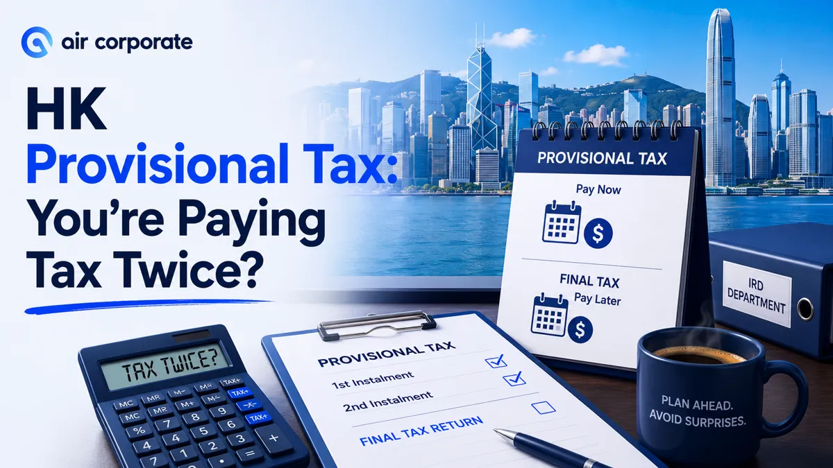 Provisional Tax Hong Kong: How It Works and How to Reduce It (2026)