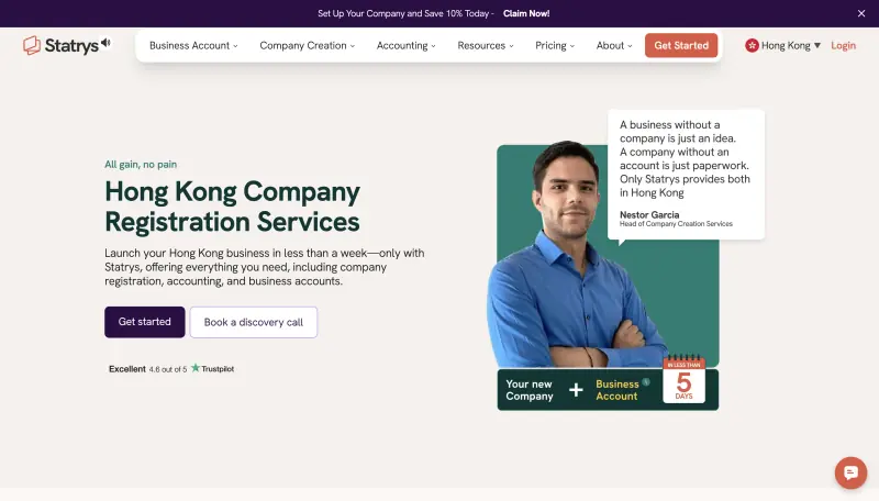 Statrys: HK incorporation combined with multi-currency EMI payment account