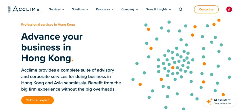 Acclime: multi-jurisdiction corporate services provider across Asia Pacific