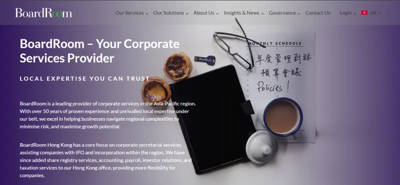 BoardRoom: governance-focused corporate services across Asia Pacific